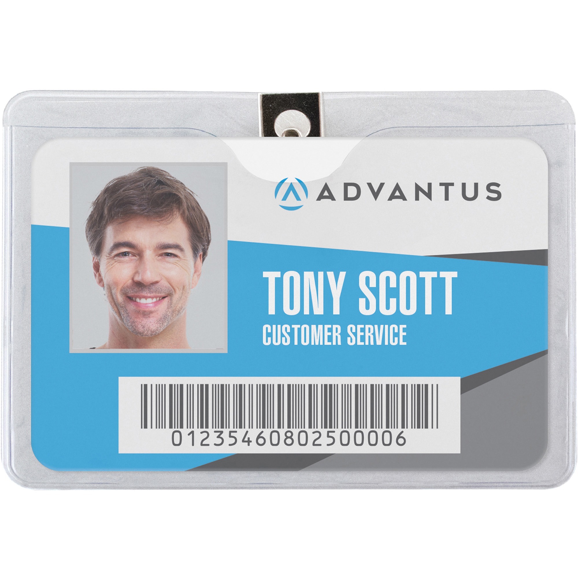 Id Card Holder With Clip